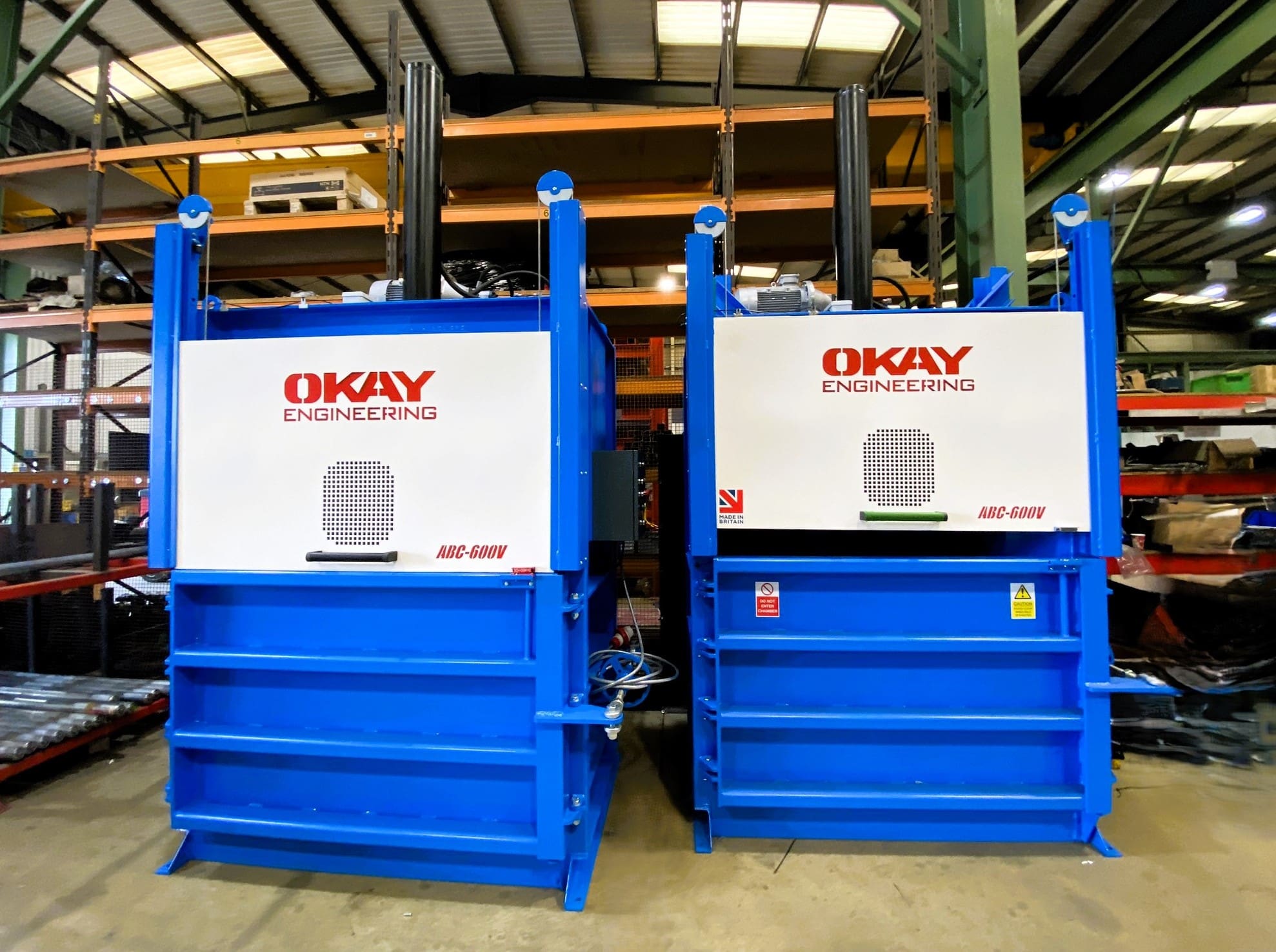 Vertical Balers - OKAY Engineering Services Ltd.